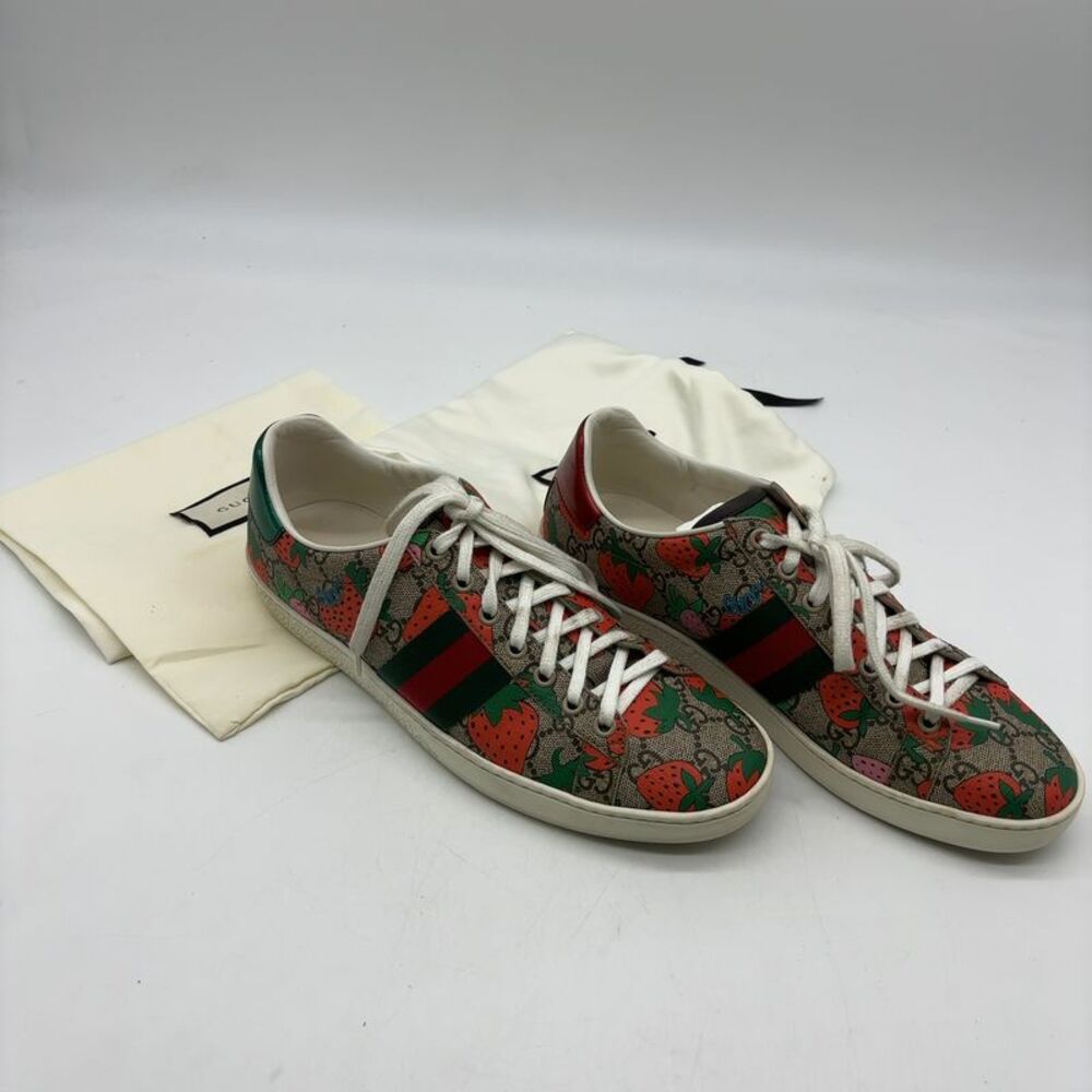 Gucci Supreme Strawberry Sneakers
